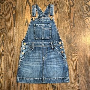Gap denim overall dress jumper